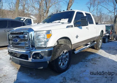 2014 Ford F-250 Lariat z USA, uszkodzony, nr VIN 1FT7W2BT9EEB59304